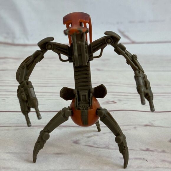 Star Wars Episode Ii Attack of the Clones Destroyer Droid Hasbro 2003 2 piece se - Picture 6 of 8